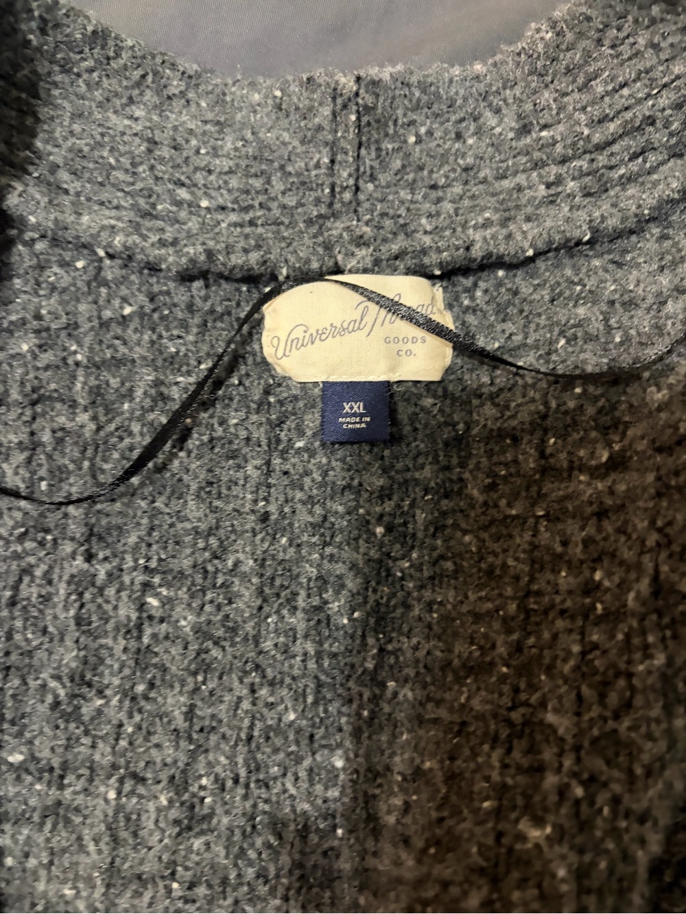 Universal Thread Grey Textured Button-Front Cardigan - Picture 2 of 3